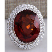 Afbeelding in Gallery-weergave laden, Granaat Cocktail Ring