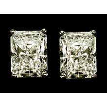 Afbeelding in Gallery-weergave laden, Grote 5 karaats stralend geslepen diamanten oorknopjes Nieuw - harrychadent.nl