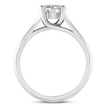 Afbeelding in Gallery-weergave laden, Grote diamanten solitaire ring 3,01 ct. Witgouden 14K sieraden - harrychadent.nl