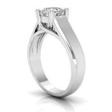 Afbeelding in Gallery-weergave laden, Grote diamanten solitaire ring 3,01 ct. Witgouden 14K sieraden - harrychadent.nl