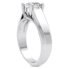 Afbeelding in Gallery-weergave laden, Grote diamanten solitaire ring 3,01 ct. Witgouden 14K sieraden - harrychadent.nl