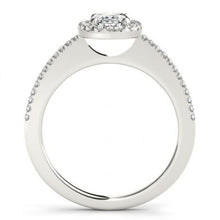 Afbeelding in Gallery-weergave laden, Halo Fancy verjaardag diamanten verlovingsring 1,94 karaat sieraden WG 14K - harrychadent.nl