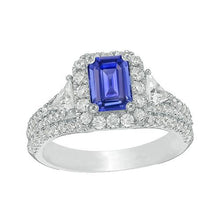 Afbeelding in Gallery-weergave laden, echte round diamant 3.50karaat ring vooraanzicht