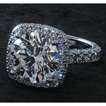 Afbeelding in Gallery-weergave laden, Halo diamanten ring van 4,50 karaat - harrychadent.nl