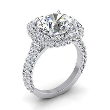 Afbeelding in Gallery-weergave laden, Halo diamanten ring van 4,50 karaat - harrychadent.nl