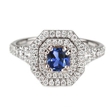 Afbeelding in Gallery-weergave laden, echte round diamant 3.50karaat ring vooraanzicht
