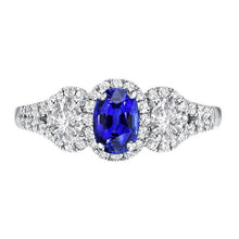 Afbeelding in Gallery-weergave laden, echte round diamant 3.50karaat ring vooraanzicht