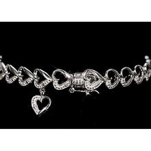 Afbeelding in Gallery-weergave laden, Hartvorm Diamanten Armband 7 Karaat Dames Sieraden Nieuw - harrychadent.nl