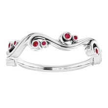Afbeelding in Gallery-weergave laden, Jubileumring 0,30 karaat Birma Robijnen - harrychadent.nl