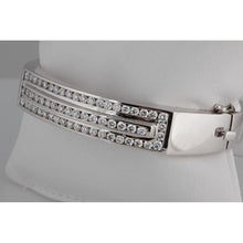 Afbeelding in Gallery-weergave laden, Kanaalset ronde diamanten armband 10 karaat gouden sieraden - harrychadent.nl