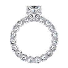 Afbeelding in Gallery-weergave laden, Kussen Jubileum Band Ring 4 Kt. Gouden Damesjuwelen