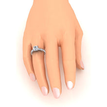 Afbeelding in Gallery-weergave laden, Kussen Jubileum Band Ring 4 Kt. Gouden Damesjuwelen
