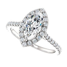 Afbeelding in Gallery-weergave laden, Markiezin Diamanten Ring