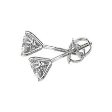 Afbeelding in Gallery-weergave laden, Martini stijl diamanten studs diamanten oorbellen 4.20 karaat F Vs1 - harrychadent.nl