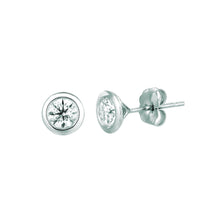 Afbeelding in Gallery-weergave laden, echte round diamant 1karaat watch vooraanzicht