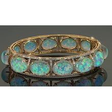 Afbeelding in Gallery-weergave laden, Opal Diamond Bracelet Prong Set 89 karaat armband dames - harrychadent.nl