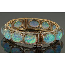 Afbeelding in Gallery-weergave laden, Opal Diamond Bracelet Prong Set 89 karaat armband dames - harrychadent.nl
