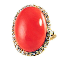 Afbeelding in Gallery-weergave laden, echte round diamant 12.50karaat ring vooraanzicht