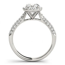 Afbeelding in Gallery-weergave laden, echte round diamant 1.75karaat ring zijaanzicht