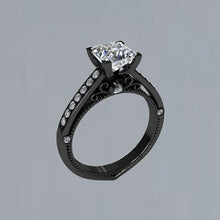 Afbeelding in Gallery-weergave laden, echte round diamant 1.51karaat ring vooraanzicht