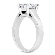 Afbeelding in Gallery-weergave laden, Princess Cut 1 Karaat Echt Diamanten Verlovingsring Wit Goud 14K
