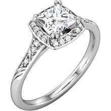 Afbeelding in Gallery-weergave laden, echte round diamant 1.72karaat ring vooraanzicht