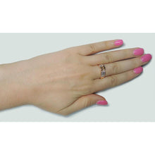 Afbeelding in Gallery-weergave laden, Ronde bruine champagne diamanten edelsteen ring 2.5 karaat rosé goud 14K - harrychadent.nl