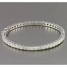 Afbeelding in Gallery-weergave laden, Ronde diamanten armband 9 karaat damessieraden - harrychadent.nl