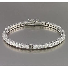 Afbeelding in Gallery-weergave laden, Ronde diamanten armband 9 karaat damessieraden - harrychadent.nl