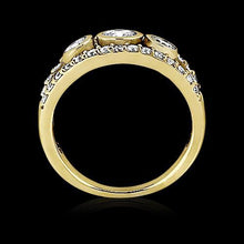 Afbeelding in Gallery-weergave laden, Ronde diamanten ring 1,46 ct geelgouden gespleten schacht sieraden Nieuw - harrychadent.nl