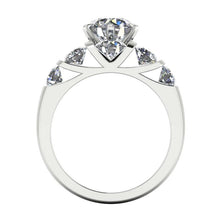 Afbeelding in Gallery-weergave laden, Ronde diamanten verlovingsring set 3.50 karaat sieraden wit goud - harrychadent.nl