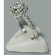 Afbeelding in Gallery-weergave laden, Ronde verlovingsring Solitaire 2,72 karaat witgoud 14K - harrychadent.nl