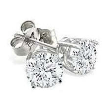 Afbeelding in Gallery-weergave laden, GIA-gecertificeerd Echte Diamant Oorbel 1.94 Karaat