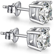 Afbeelding in Gallery-weergave laden, GIA-gecertificeerd Natuurlijke Diamanten Oorbel 4.01ct - Witgoud 14K