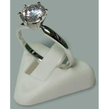 Afbeelding in Gallery-weergave laden, Ronde Vorm Echt Diamanten Dames Solitaire Ring 1,57 Ct. Wit Goud