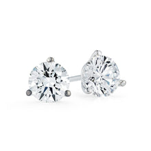 Afbeelding in Gallery-weergave laden, GIA-gecertificeerd Echte Diamant Oorbel 1.21 Karaat