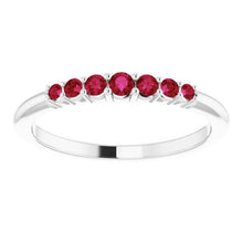 Afbeelding in Gallery-weergave laden, Ruby Stones Edelsteen Ring 1.90 Karaat Wit Goud 14K - harrychadent.nl