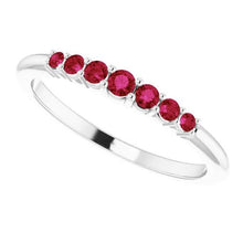 Afbeelding in Gallery-weergave laden, Ruby Stones Edelsteen Ring 1.90 Karaat Wit Goud 14K - harrychadent.nl