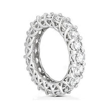 Afbeelding in Gallery-weergave laden, Schitterende diamanten 4 ct. Eeuwigheid Trouwring Vrouwen Sieraden - harrychadent.nl