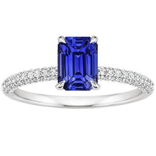 Afbeelding in Gallery-weergave laden, echte round diamant 4karaat ring vooraanzicht