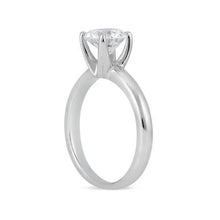Afbeelding in Gallery-weergave laden, Solitaire verlovingsring 1,50 karaat ronde diamant wit goud 14K - harrychadent.nl