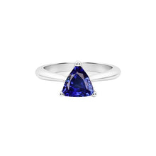 Afbeelding in Gallery-weergave laden, echte round diamant 1karaat ring vooraanzicht