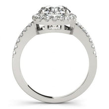 Afbeelding in Gallery-weergave laden, Sprankelende Halo Ronde Diamanten Verlovingsring 2.50 Karaat WG 14K - harrychadent.nl