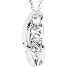 Afbeelding in Gallery-weergave laden, Tear Drop diamanten hanger ketting 2,50 karaat witgoud 14K - harrychadent.nl