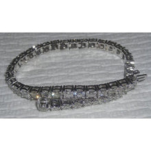 Afbeelding in Gallery-weergave laden, Tennisarmband 10.08 karaat diamanten sprankelend wit goud - harrychadent.nl