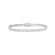 Afbeelding in Gallery-weergave laden, Tennisarmband WG 14K sprankelende ronde geslepen diamanten 9,50 karaat - harrychadent.nl