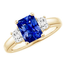 Afbeelding in Gallery-weergave laden, echte diamant 3karaat ring vooraanzicht
