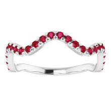 Afbeelding in Gallery-weergave laden, Trouwring Red Ruby 1,20 karaat - harrychadent.nl