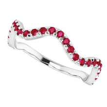 Afbeelding in Gallery-weergave laden, Trouwring Red Ruby 1,20 karaat - harrychadent.nl