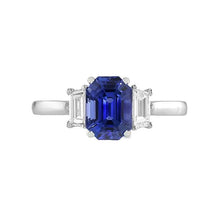 Afbeelding in Gallery-weergave laden, echte diamant 2.50karaat ring vooraanzicht
